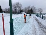 Une nouvelle section du parc Regard-sur-le-Fleuve déneigée pour la marche