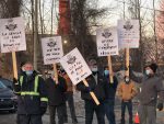 Grève de 24 heures chez Veolia à Contrecœur