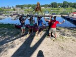 Une première randonnée de canot-camping réussie pour des papas et leurs filles