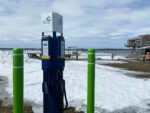 Nouvelles bornes de recharge pour les véhicules électriques à la Marina Saurel