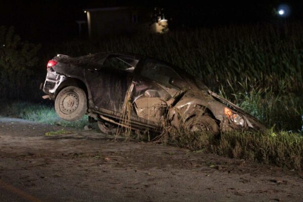 Un automobiliste sorelois de 19 ans arrêté après un accident à Saint-Jude