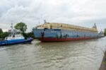 La barge MEGA/MOTTI a quitté les eaux de Sorel-Tracy