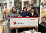 La Boutique Déco Atelier de Julie remet 200 $ à la Fondation Hôtel-Dieu