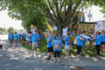 Des enseignants manifestent devant le Centre de services scolaire de Sorel-Tracy