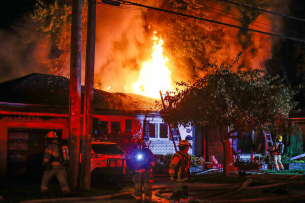 Une maison du chemin Saint-Roch ravagée par les flammes