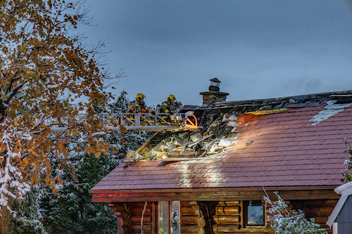 Tempête et manque d’électricité : les pompiers ont aussi dû éteindre des feux à Sorel-Tracy et Contrecœur